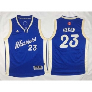 youth nba golden state warriors #23 green blue[2015 Christmas edition]
