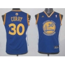 youth nba golden state warriors #30 curry blue[revolution 30 swingman]