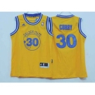 youth nba golden state warriors #30 curry yellow-1[revolution 30 swingman]