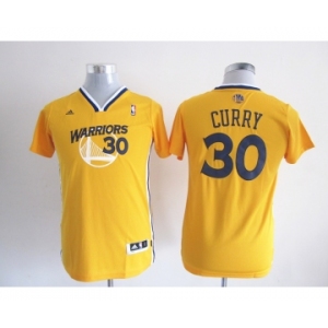 youth nba golden state warriors #30 curry yellow[revolution 30 swingman]