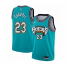 Men's Memphis Grizzlies #23 Marko Guduric Authentic Green Hardwood Classic Basketball Jersey