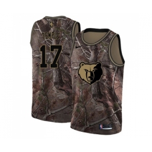 Men's Nike Memphis Grizzlies #17 Garrett Temple Swingman Camo Realtree Collection NBA Jersey
