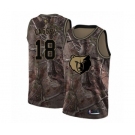 Men's Nike Memphis Grizzlies #18 Omri Casspi Swingman Camo Realtree Collection NBA Jersey