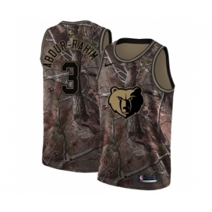 Men's Nike Memphis Grizzlies #3 Shareef Abdur-Rahim Swingman Camo Realtree Collection NBA Jersey