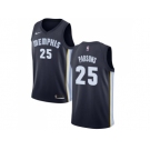 Nike Memphis Grizzlies #25 Chandler Parsons Navy Blue NBA Swingman Icon Edition Jersey