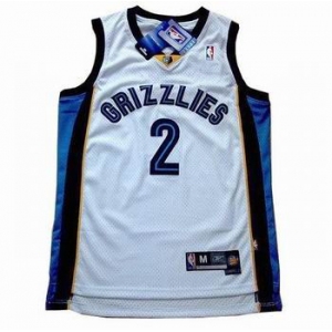 nba memphis grizzlies #2 jason williams white