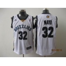nba memphis grizzlies #32 mayo white[2011 swingman revolution 30]