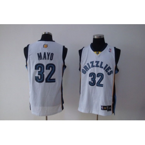 nba memphis grizzlies #32 mayo white(fans edition)
