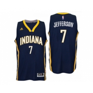 Indiana Pacers #7 Al Jefferson 2016 Road Navy New Swingman Jersey