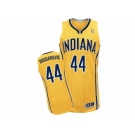 Men Adidas Indiana Pacers #44 Bojan Bogdanovic Authentic Gold Alternate NBA Jersey