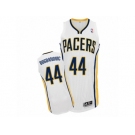 Men Adidas Indiana Pacers #44 Bojan Bogdanovic Authentic White Home NBA Jersey