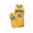 Men's Adidas Indiana Pacers #44 Jeff Teague Authentic Gold Alternate NBA Jersey