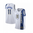 Men's Indiana Pacers #11 Domantas Sabonis Swingman White Basketball Jersey 2019-20 City Edition