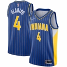 Men's Indiana Pacers #4 Victor Oladipo Nike Blue 2020-21 Swingman Player Jersey