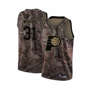 Men's Nike Indiana Pacers #31 Reggie Miller Swingman Camo Realtree Collection NBA Jersey