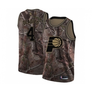 Men's Nike Indiana Pacers #4 Victor Oladipo Swingman Camo Realtree Collection NBA Jersey