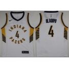 Nike Indiana Pacers #4 Victor Oladipo White NBA Swingman Association Edition Jersey