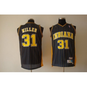 nba indiana pacers #31 miller black(fans edition)