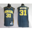 nba indiana pacers #31 miller blue(fans edition)