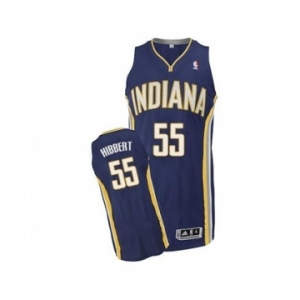 nba indiana pacers #55 hibbert blue