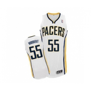 nba indiana pacers #55 hibbert white