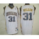 nba jerseys indlana pacers #31 miller white (fans edition)