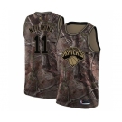 Men's Nike New York Knicks #11 Frank Ntilikina Swingman Camo Realtree Collection NBA Jersey