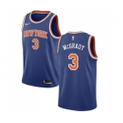 Men's Nike New York Knicks #3 Tracy McGrady Swingman Royal Blue NBA Jersey - Icon Edition