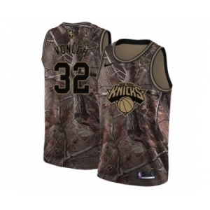 Men's Nike New York Knicks #32 Noah Vonleh Swingman Camo Realtree Collection NBA Jersey