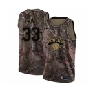 Men's Nike New York Knicks #33 Patrick Ewing Swingman Camo Realtree Collection NBA Jersey