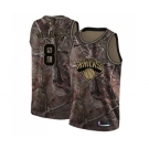 Men's Nike New York Knicks #8 Mario Hezonja Swingman Camo Realtree Collection NBA Jersey