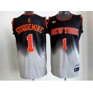 nba new york knicks #1 stoudemire black-gery