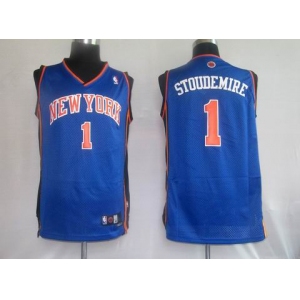 nba new york knicks #1 stoudemire blue(fans edition)