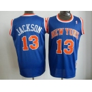 nba new york knicks #13 jackson m&n blue