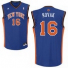 nba new york knicks #16 novak blue[2011 revolution swingman 30]