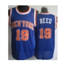 nba new york knicks #19 reed blue