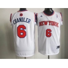 nba new york knicks #6 chandler white[revolution 30 swingman]