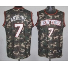 nba new york knicks #7 anthony camo