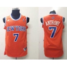 nba new york knicks #7 anthony orange[revolution 30 swingman][new]