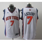 nba new york knicks #7 anthony white[2011 swingman revolution 30]