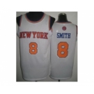 nba new york knicks #8 smith white[revolution 30]