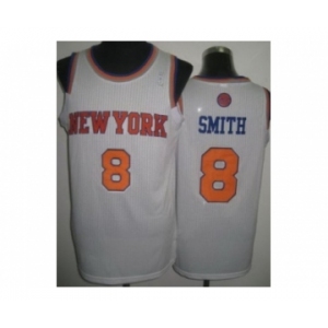 nba new york knicks #8 smith white[revolution 30]