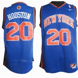 nike nba new york knicks #20 houston blue[nike]