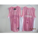women nba new york knicks #1 stoudemire pink