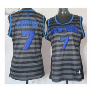 women nba new york knicks #7 anthony grey[black strip]