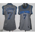 women nba new york knicks #7 anthony grey[static fashion swingman]