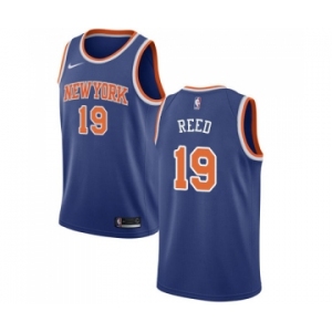 Youth Nike New York Knicks #19 Willis Reed Swingman Royal Blue NBA Jersey - Icon Edition