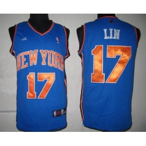 youth nba jerseys new york knicks #17 jeremy lin blue