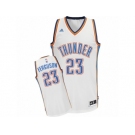 Men Adidas Oklahoma City Thunder #23 Terrance Ferguson Swingman White Home NBA Jersey