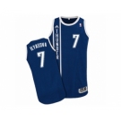 Men's Adidas Oklahoma City Thunder #7 Ersan Ilyasova Authentic Navy Blue Alternate NBA Jersey